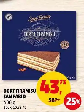 Penny Market Dort tiramisu nabídka