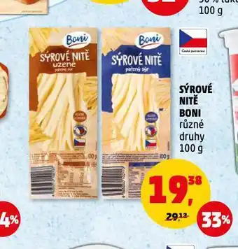 Penny Market Sýrové nitě nabídka