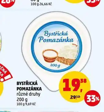 Penny Market Bystřická pomazánka nabídka