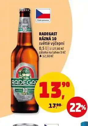 Penny Market Pivo radegast nabídka