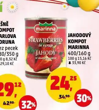 Penny Market Jahodový kompot nabídka