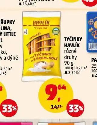 Penny Market Tyčinky havlík nabídka