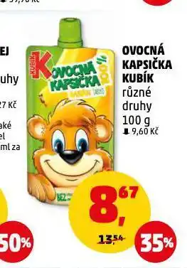 Penny Market Kubík ovocná kapsička nabídka