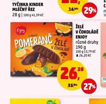 Penny Market Želé v čokoládě nabídka
