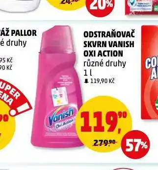Penny Market Vanish oxi action na skvrny nabídka