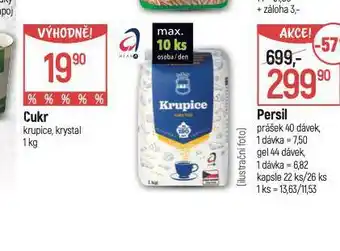 Cukr krupice, krystal