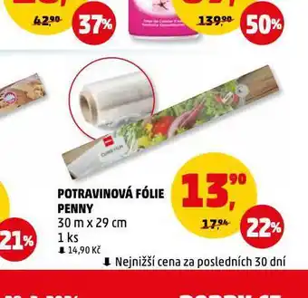 Penny Market Potravinová fólie nabídka