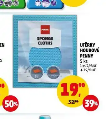 Penny Market Utěrky houbové nabídka