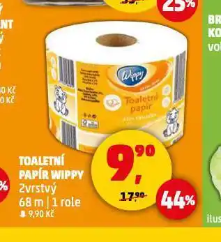 Penny Market Wippy toaletní papír nabídka