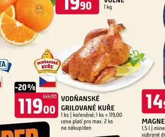 Terno Vodňanské grilované kuře nabídka