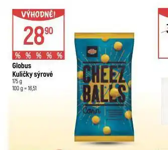 Globus Globus kuličky sýrové nabídka