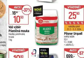 Globus Pšeničná mouka nabídka