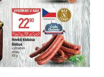 Globus Hovězí klobása nabídka