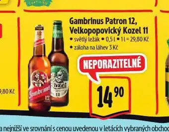 Albert Pivo gambrinus patron 12 nabídka