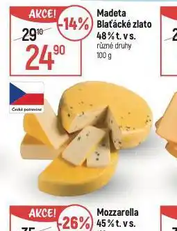 Globus Madeta blaťácké zlato 48% nabídka