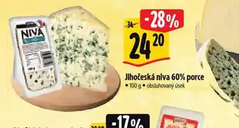 Albert Jihočeská niva 60% porce nabídka