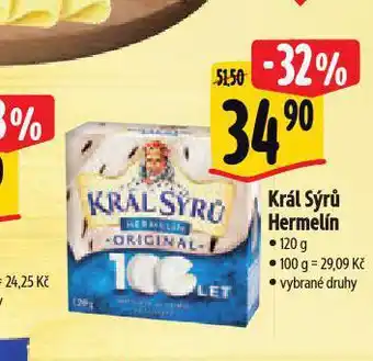Albert Král sýrů hermelín nabídka