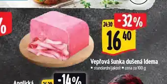Albert Vepřová šunka dušená idema nabídka