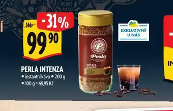 Albert Perla intenza instantní káva nabídka
