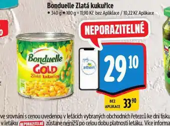 Albert Bonduelle zlatá kukuřice nabídka