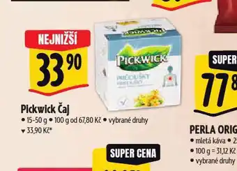 Albert Pickwick čaj nabídka