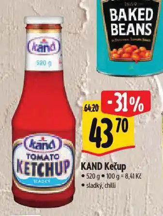 Albert Kand kečup nabídka