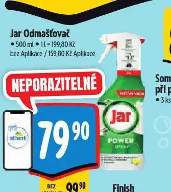 Albert Jar odmašťovač nabídka