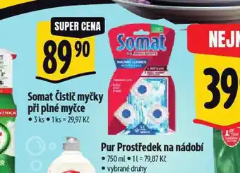 Albert Somat čistič myčky při plné myčce nabídka