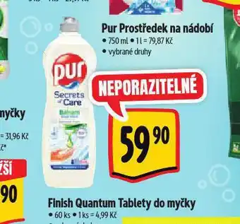 Albert Pur prostředek na nádobí nabídka