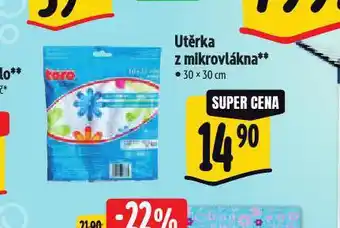 Utěrka z mikrovlákna