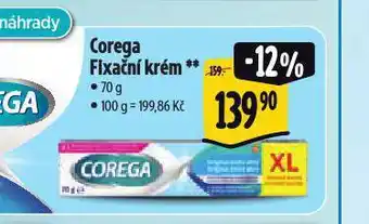 Corega fixační krém