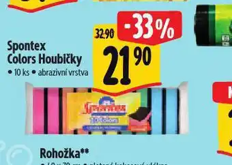 Albert Spontex colors houbičky nabídka