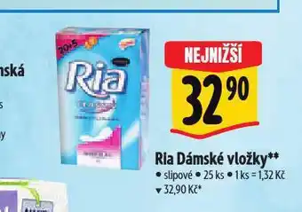 Albert Ria dámské vložky nabídka