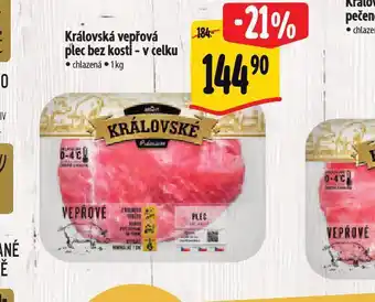 Albert Královská vepřová plec bez kosti nabídka