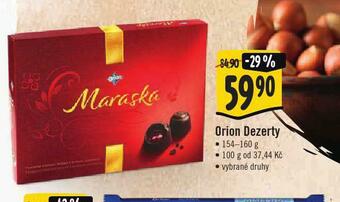 Jip Orion dezerty nabídka
