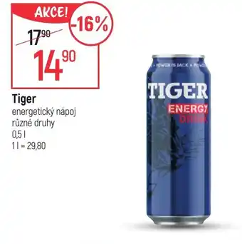 Globus Tiger energetický nápoj nabídka