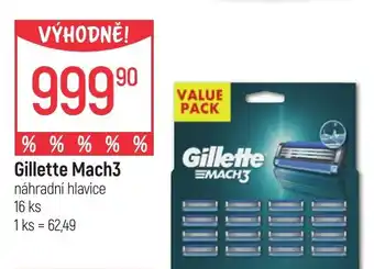 Globus Gillette Mach3 nabídka