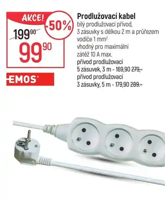 Globus Prodlužovací kabel nabídka