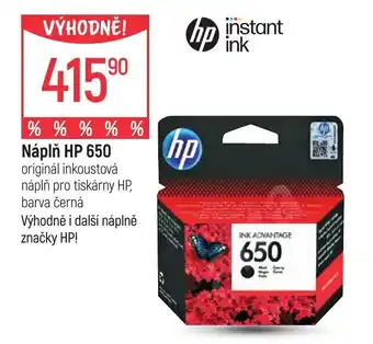 Globus Náplň HP 650 nabídka