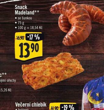 Jip Snack madeland nabídka