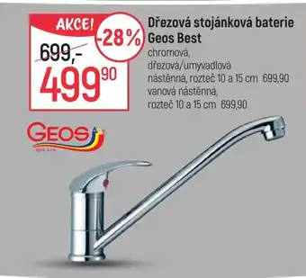 Globus Dřezová stojánková baterie Geos Best nabídka