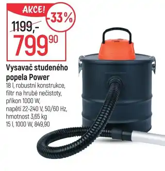 Globus Vysavač studeného popela Power nabídka