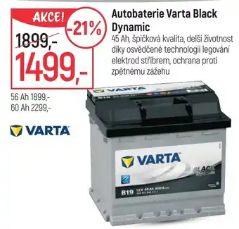 Globus Autobaterie Varta Black Dynamic nabídka