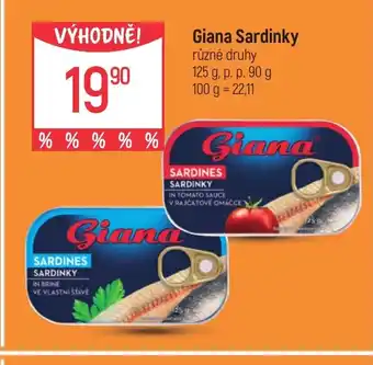 Globus Giana Sardinky nabídka