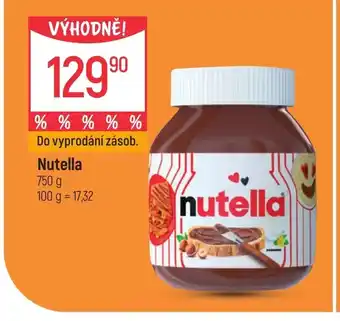 Globus Nutella nabídka