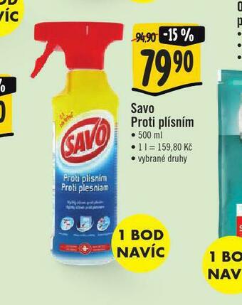 Jip Savo proti plísním nabídka