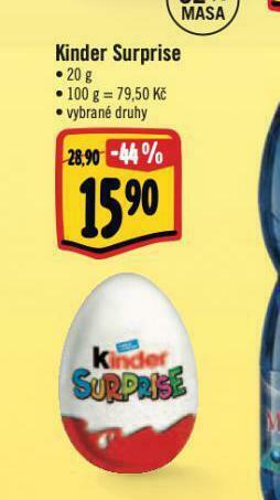Albert Kinder surprise nabídka