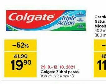 Tesco Colgate zubní pasta nabídka