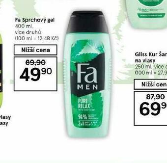 Tesco Fa sprchový gel nabídka