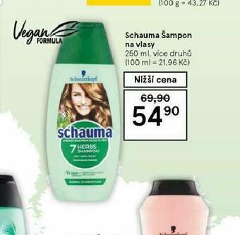 Tesco Schauma šampon nabídka